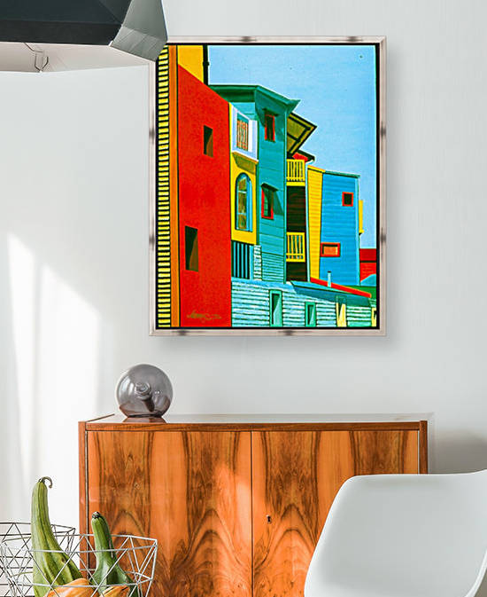 Laboca Streetscape 4 by Bella Visat Artist