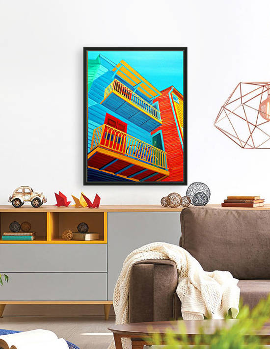 La Boca Upper Deck Parking by Bella Visat Artist