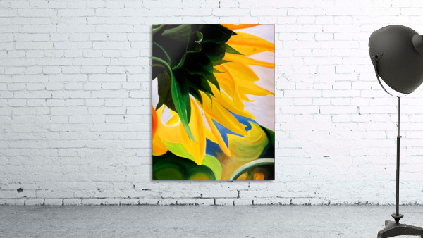KK's SUNFLOWERS Wall Preview