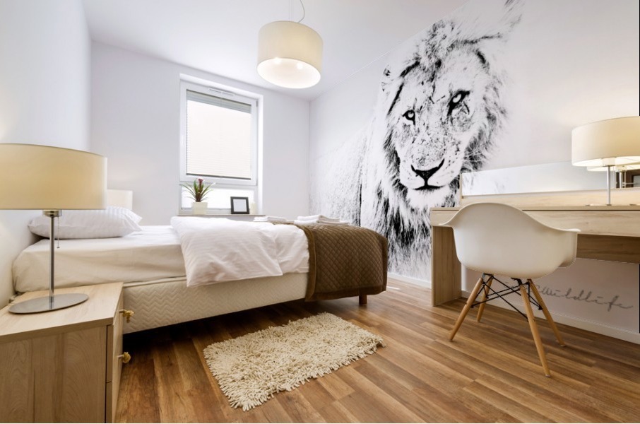 DEADLY LOOK Mural print