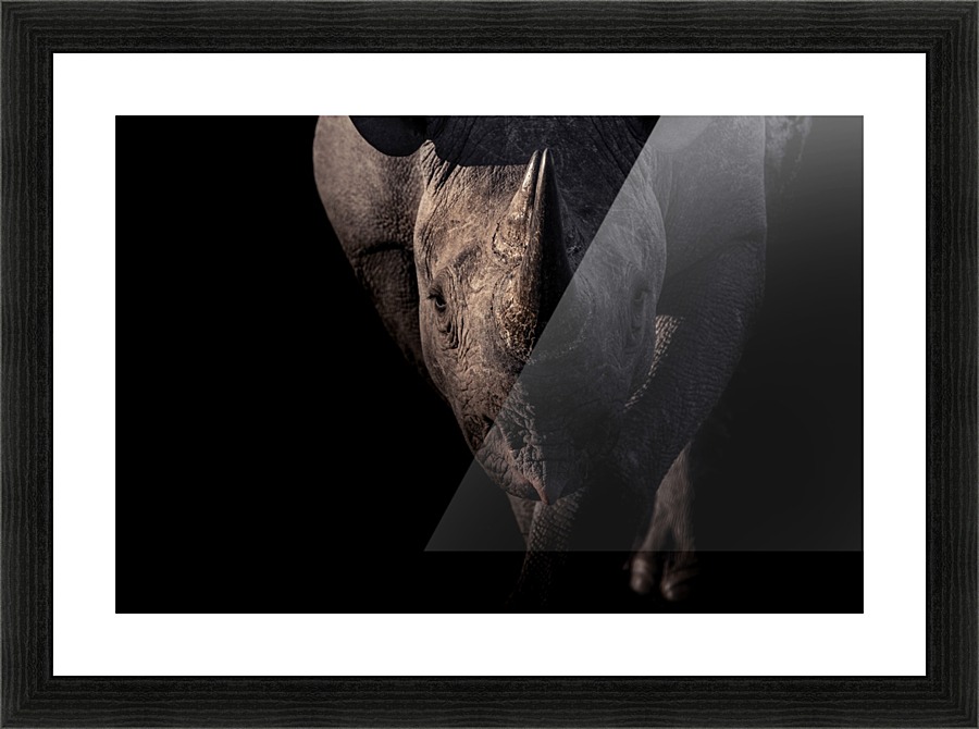 BRAVE Picture Frame print