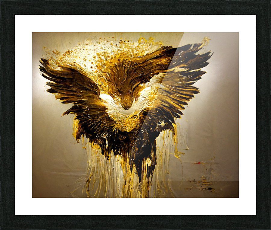 Color Series: Eagle Picture Frame print
