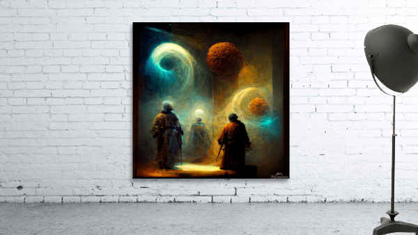 Lit Series: Three Body Problem Wall Preview