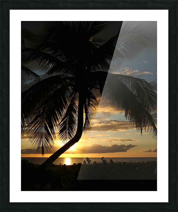 Golden Hour Picture Frame print