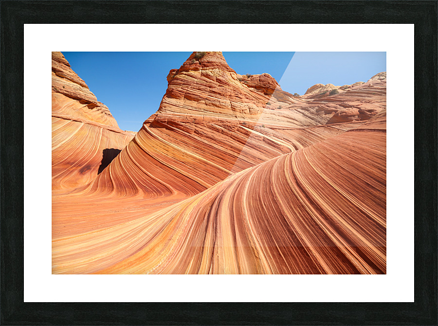 Whispering Wave Picture Frame print