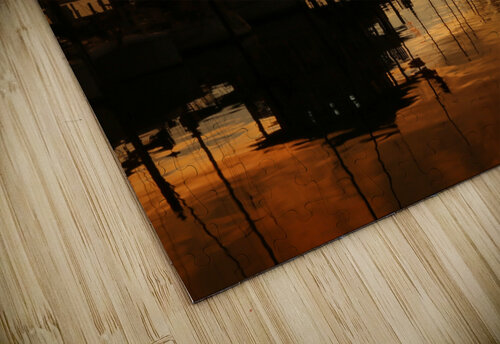 Silhouette Sunset CA Ganley puzzle