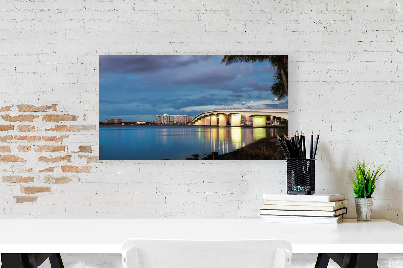 Bridge Over Calm Waters Reproduction