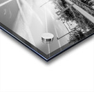 Gene Leahy Mall Lake Morning Grayscale Acrylic print