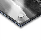 Pikes Peak Sunset Haze Grayscale Acrylic print