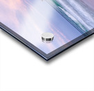 Pink Rolling Waves Navarre Beach Pier Acrylic print