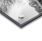 Evening Sunburst Topaz Mill Grayscale Acrylic print