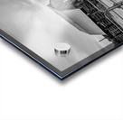 Ozarks Barn October Sunset Grayscale Acrylic print