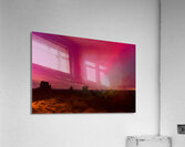 Monument Valley Northern Lights Acrylic Print
