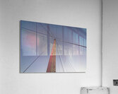 Bob Kerrey Support Beam And Cables Acrylic Print