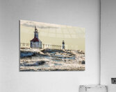 Golden Moment St Joseph Lighthouse Acrylic Print