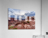Utah Juniper Root On Canyons Edge Acrylic Print