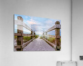 Boardwalk To Beach Paradise Acrylic Print