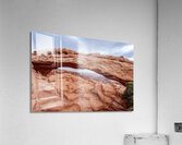 At Mesa Arch Canyonlands Acrylic Print