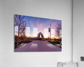 Pink Sunrise At Farnam Pier Acrylic Print