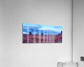 Evening At Monument Valley Pano Acrylic Print