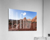 Arches Skyline Arch And Road Acrylic Print