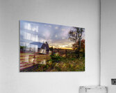 Ozarks Barn October Sunset Acrylic Print