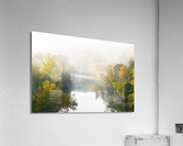 Fog At Big Piney River Acrylic Print