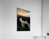 Ball Of Fire Sunset Over Branson Acrylic Print