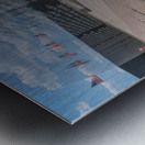 Vietnam Wall Yellow Roses Metal print