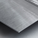 Rolling Waves Navarre Beach Pier Grayscale Metal print