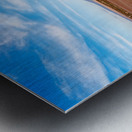 Old Western Church And Wagon Moab Utah Metal print