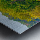 North Fork River Flows Into Fall Metal print