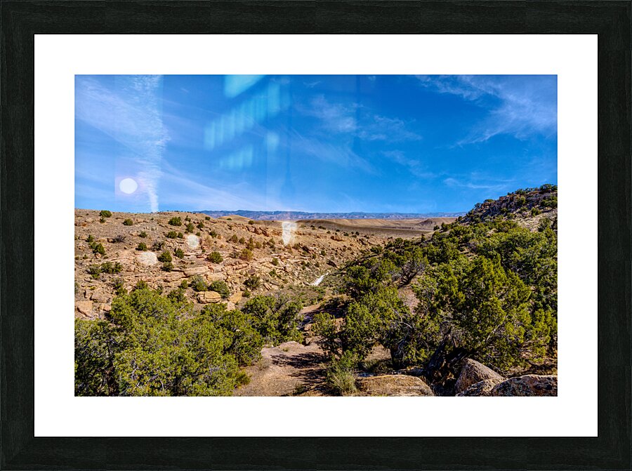Harleys Dome Valley View Picture Frame print