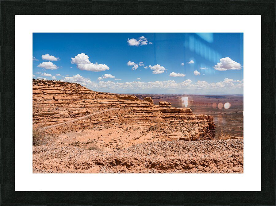 Moki Dugway Cedar Mesa Picture Frame print