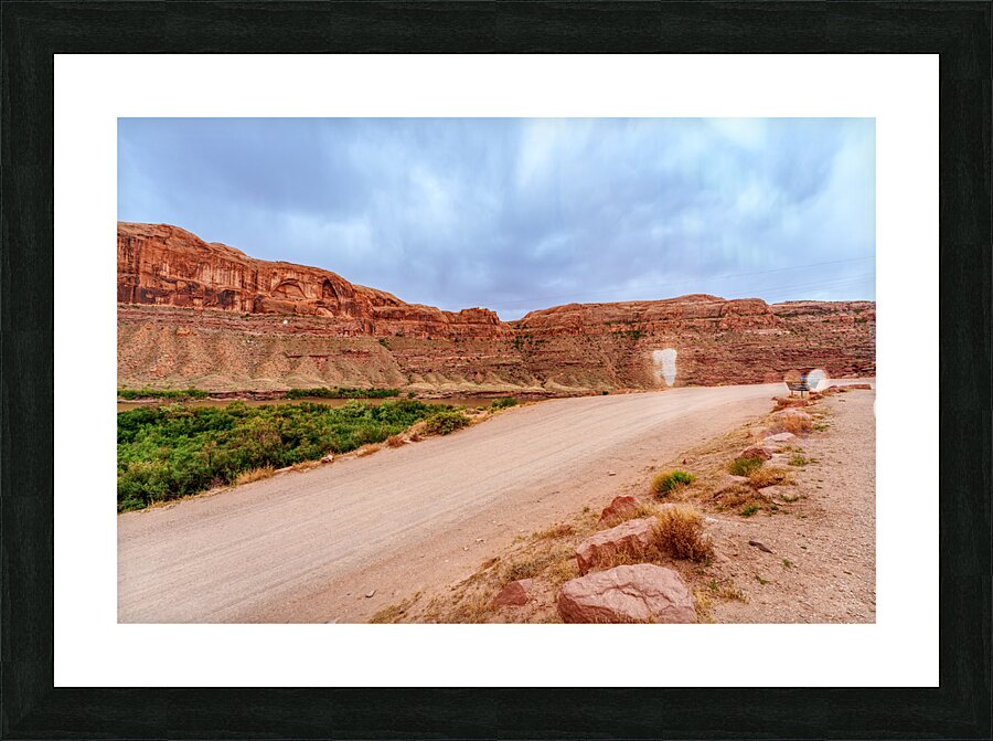 Poison Spider Trail View Picture Frame print