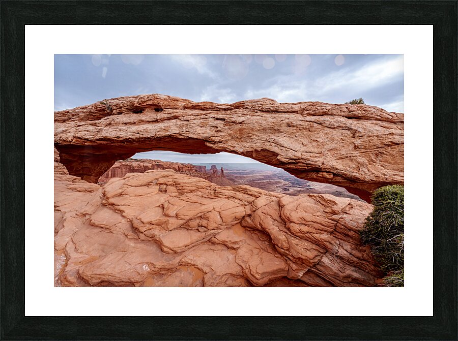 At Mesa Arch Canyonlands Picture Frame print