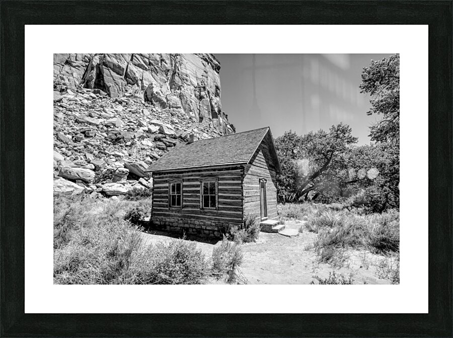 Fruita Schoolhouse Capitol Reef Picture Frame print
