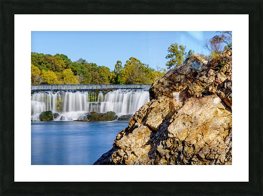 Grand Falls Chert Rock Focused Picture Frame print