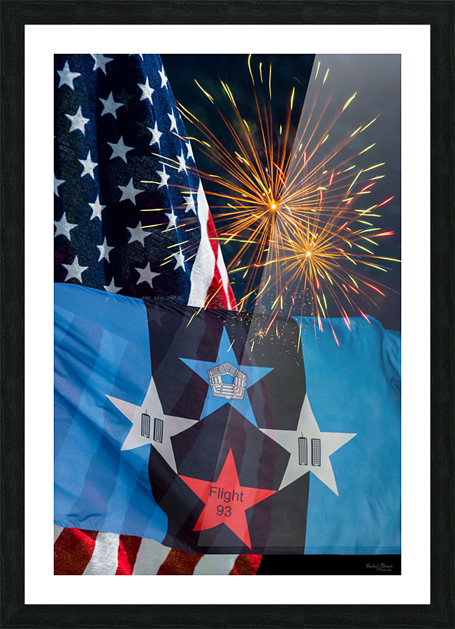 National Remembrance Grouping Picture Frame print