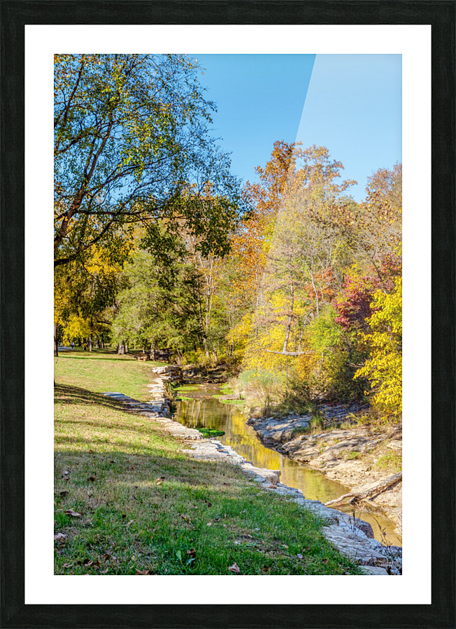 Ozarks Lampe Fall Colors Picture Frame print
