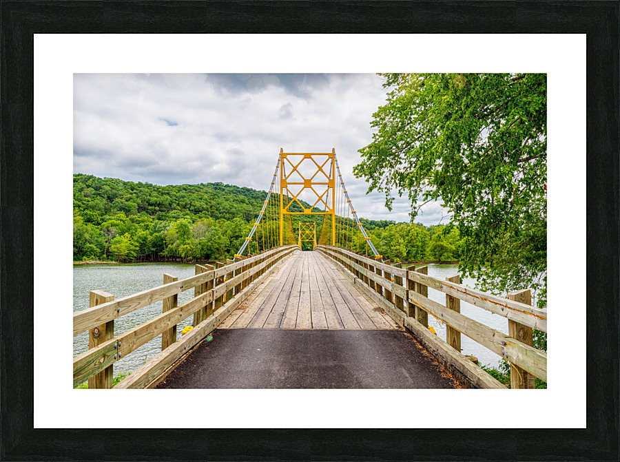 Beaver Bridge Middle Picture Frame print