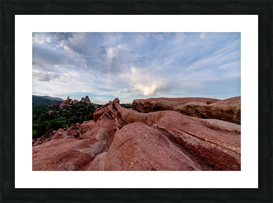 Waves Of Rocks Colorado Picture Frame print