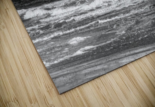 Morris Lighthouse Splash Grayscale Jennifer White puzzle