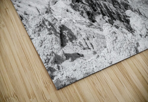 Rainbow Point Hoodoos Bryce Grayscale Jennifer White puzzle