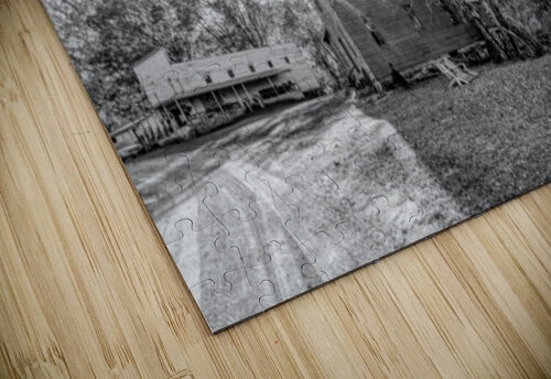 Evening Sunburst Topaz Mill Grayscale Jennifer White puzzle