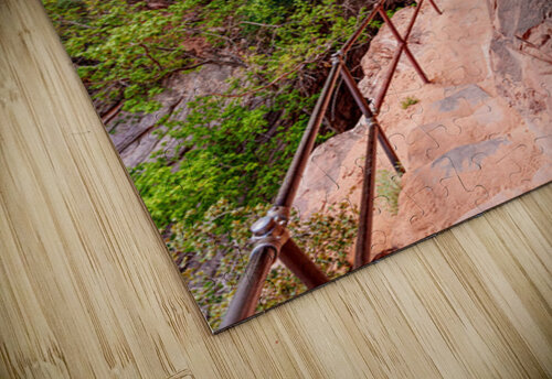 Zion Canyon Cliff Side Trail  Jennifer White puzzle
