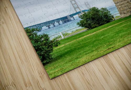 Mackinac Bridge And Lighthouse Jennifer White puzzle