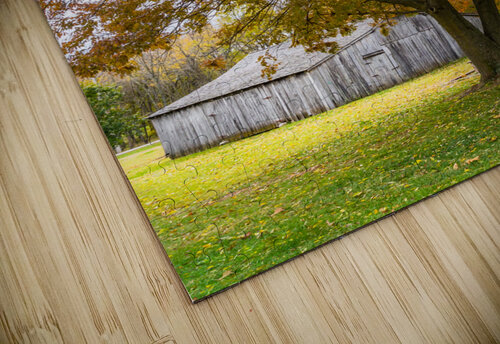 Autumn Tree With Barn Jennifer White puzzle