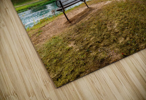 Mammoth Spring Bench Fall Day Jennifer White puzzle