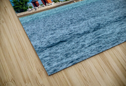 Mackinac Round Island Lighthouse Jennifer White puzzle